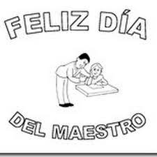El primer maestro de un niño es su madre. Dibujos Para Colorear Dia Del Maestro Colorear Dibujos Infantiles