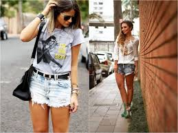 80er Jahre Mode Shorts Jeans Zerrissen Street Style Outfit 80er Jahre Mode 80er Jahre Outfit Outfit