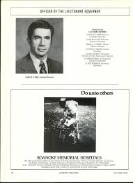 JANUARY 1981 JOHN N. DALTON, Governor of Virginia