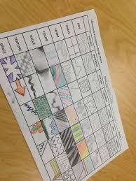 Design Matrix In 2020 Art Worksheets Teaching Art Principles Of Art