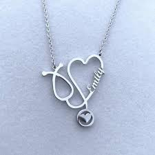 The Listener Medical Jewelry Personalized Jewelry Stethoscope Necklaces