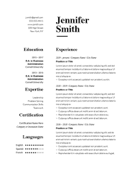 classic resume templates  resumeway