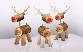 Para usarlas debes copiarlas desde acá y pegarlas donde quieras. Decoracion Con Madera Para Navidad