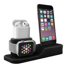 The apple watch charging stand allows you to insert the it allows for a comprehensive degree of freedom in placing your iphone or airpods for charging without worrying about placing the device at a specific location. 3 In 1 Charging Dock Stand Holder Charger Station For Apple Watch Iphone Airpods Ebay Iphone Watch Apple Watch Charging Apple Watch Iphone