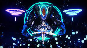 Honkai Impact 3 Cyberangel 4k Video Wallpaper Color Grading Youtube Live Wallpapers Anime Wallpaper Live Anime Wallpaper