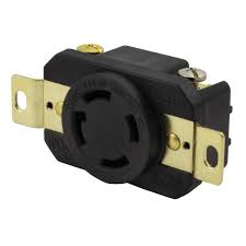 I will be wiring the receptacle on the cabin to an iota 30r transfer switch and then to the panel. Ac Works 30 Amp 125 250 Volt Nema L14 30r Flush Mounting Locking Industrial Grade Receptacle Fml1430r The Home Depot