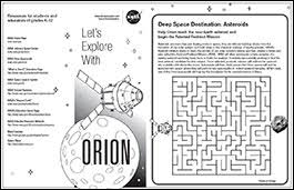 Coloring pages barbie fashion fairytale. Orion Activities And Coloring Sheets For Kids Nasa