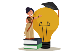 Premium Indian Lady Teacher Holding Laptop As Online Education Illustration Download In Png Vector Format Student teacher classroom, the teacher teaches, child, class png. iconscout