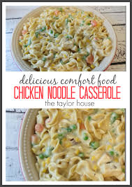 It can be enjoyed by the rest of the family too, simply serve as it is instead of blending or mashing. Chicken Noodle Casserole The Perfect Comfort Food The Taylor House