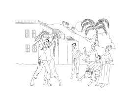 Desenhos biblicos para colorir moisés, escravos no. Desenho De Liberdade Dos Escravos Para Colorir Tudodesenhos