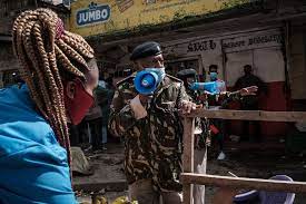 Coat of arms of kenya. Africa News Kenya Lockdown And Curfew Latest Information Bloomberg