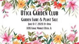 Utica Garden Club Faire & Fundraiser