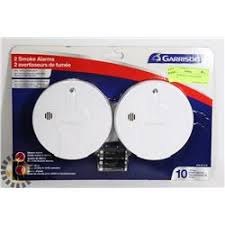 Since it's otherwise undetectable, it's essential to have a carbon monoxide detector on every floor of your home, even the basement. New Garrison 2 Pack Smoke Alarms