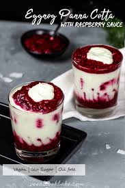 Vegan Eggnog Panna Cotta A Last Minute Christmas Dessert Which Is Super Creamy And Naturally Vegan Christmas Cookies Recipes Vegan Eggnog Vegan Snack Recipes