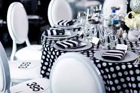 Decorate using black and white, top hats and playing cards. Pin By Classic Party Rentals On Party Ideas Black And White Theme White Party Theme Black And White Wedding Theme