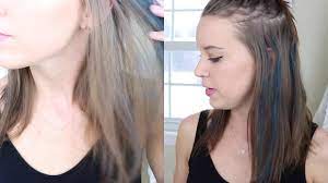 However, permanent hair colour solutions do not wash out but grow out as the hair grows longer. Splat 1 Wash Temporary Hair Dye Tutorial Video How To Review Youtube