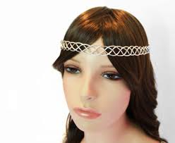 Buy Celtic Braid Circlet Medieval Renaissance Crown Elven Vines Headpiece  Silver Aluminum Wire Wrapped Weave Online in India