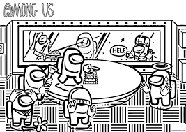 .coloring pages with among us images crewmate or sus impostor memes, iconic scenes another way to enjoy this game. Ausmalbilder Among Us 100 Malvorlagen Zum Ausdrucken