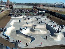 Davenport Skate Park Down By The Mississippi River Skate Park Skatepark Design Skateboard Park