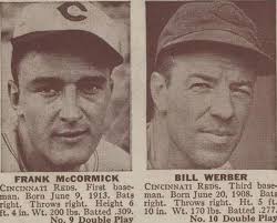 1941 Play Ball Frank Andrew "Buck" McCormick #5 Dover REPRINT from 1977