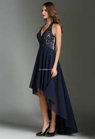 Maybe you would like to learn more about one of these? Robe De Soiree Bleu Nuit Dentelle Asymetrique