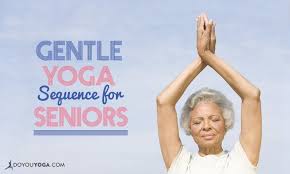 15 Minute Gentle Yoga Sequence For Seniors Gentle Yoga Yoga For Seniors Yoga Sequences