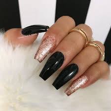 Besides looking edgy and feminine, coffin nails, or ballerina nails are also great accessories if you would like to add a unique vibe to your look. Coffin Nail Designs Update Your Trendy Compilation Glaminati Com Gold Nails Coffin Nails Designs Nails