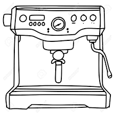 Maybe you would like to learn more about one of these? Espresso Coffee Machine Line Vector Royalty Free Cliparts Vectors And Stock Illustration Image 138001738