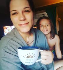 Poe says "hand the coffee over and nobody gets hurt" in her daily photobomb  lol have a great day all!!