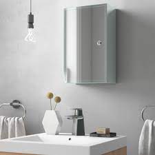 Easy to open and close doors with handles. Wrought Studio Rommel Lockable 9 8 X 15 7 Surface Mount Framed Medicine Cabinet Reviews Wayfair