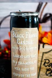 Dollar Store Diy Black Flame Candle Big Bear S Wife