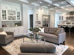 Open Concept Kitchen And Living Area Living Room Decor Home Living Room
