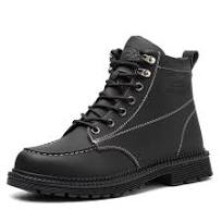 Microfiber Leather Steel Toe Safety Boot Men's Safety Shoes ...
