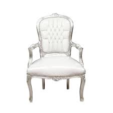 Cette table à manger baroque possède des lignes arrondies et design idéales pour affirmer l'aspect chic de votre salle à manger. Fauteuil Baroque Louis Xv Blanc Pas Cher