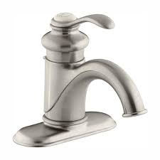 Shop our wide selection of bath sink faucets from the best brands, available in a variety of styles and finishes to match your bath decor. Plumbing Fixtures Stainless Steel Brushed Nickel Bathroom Sink Faucet 1 Handle 1 Hole Deck Mount Home Improvement