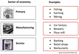 Examples of companies that work in this sector include banks, tourism, consulting and public transport.the teriary sector is the fastest growing industry in today's economic world. Sectors Of The Economy Economics Help