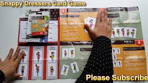 Snappy Dressers Card Game Unboxing Youtube