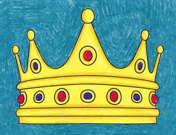 Draw a flattened oval as the opening base for the crown. How To Draw A Crown Art Projects For Kids