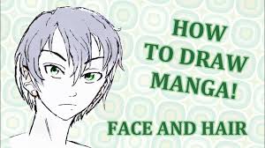 Maybe you would like to learn more about one of these? How To Draw Manga Easy Boy S Face Side View Anime Hair Tutorial For Beginners Youtube