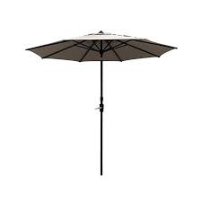Compamia sunrise resin 55 in. Simplyshade 9 Ft Greige Slide Tilt Market Patio Umbrella Lowes Com In 2021 Patio Umbrella Patio Umbrellas Patio