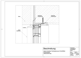 D 05 0007 Oberer Anschluss Festverglasung An Hinterlufteter Klinkerfassade Altbausanierung Klinkerfassade Altbausanierung Sanierung