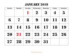 Hrvatski kalendar za godinu 2019 >>. Printable Calendar 2019 Free Download Yearly Calendar Templates