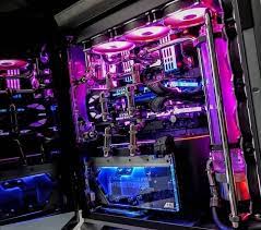 Hello I Post A Beautifull Setup You Can Go To See My Instagram Account Setup Pc Beautifull Setup Rgb Led Watercoo Custom Pc Battlestation Gaming Setup