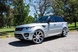 Silver Range Rover Sport Autobiography Gets Chrome Forgiato Wheels Soulsteer Range Rover Sport Range Rover Range Rover Sport Autobiography