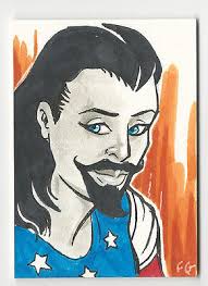 2013 Viceroy Carnival Artist Sketch Card by Fredd Gorham 1/1