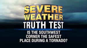 Our tornado season officially starts in june and i am just trying to prepare a safe place in our basement. Truth Test Is The Safest Place During A Tornado The Southwest Corner Of Your Basement