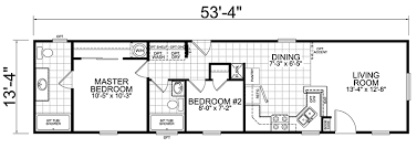 14 X 54 Floorplan From Little House On The Trailer Home Building Tips Remodeling Mobile Homes Floor Remodel