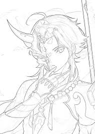 Dover publications is the publisher for the popular creative haven coloring books for adults. Genshin Impact Coloring Pages Printable Coloring Pages