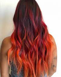 20 Stunning Orange Hair Color Shades You Have To See Orange Hair Color Orange Ombre Hair Red Orange Hair