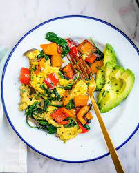Breakfast Vegetable Scramble A Couple Cooks